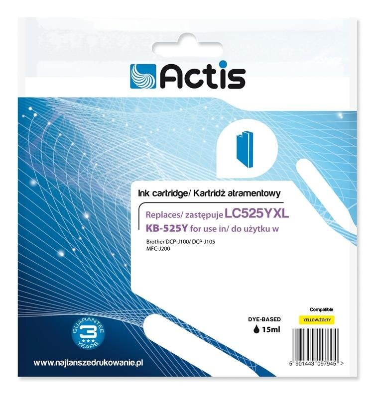 Actis KE-525Y hind ja info | Tindiprinteri kassetid | hansapost.ee