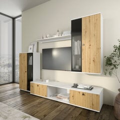 Комплект мебели для гостиной ADRK Salia, белый/коричневый цвет цена и информация | Секции | hansapost.ee