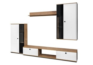 Комплект мебели для гостиной ADRK Salia, коричневый/белый цвет цена и информация | Секции | hansapost.ee