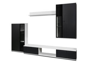 Комплект мебели для гостиной ADRK Salia, белый/черный цвет цена и информация | Секции | hansapost.ee
