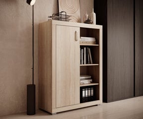 Kummut ADRK Furniture Bahar, 100x40x136 cm, pruun цена и информация | Комоды | hansapost.ee