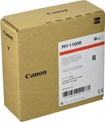 CANON PFI-1100 RED 160ML цена и информация | Картриджи для струйных принтеров | hansapost.ee