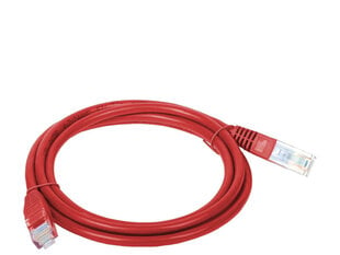 Сетевой кабель Alantec KKU5CZE3 3 м Cat5e U/UTP (UTP) Красный цена и информация | Кабели и провода | hansapost.ee