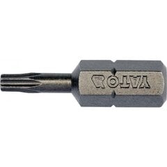 T10 torx 1/4" otsik 10tk 25mm max 5,9Nm  HRC58-61 78141 цена и информация | Механические инструменты | hansapost.ee