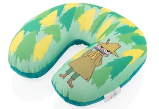 Дорожная подушка Moomin, 36x36 см, зеленая цена и информация | Moomin Товары для детей и младенцев | hansapost.ee