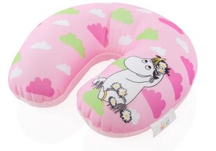 Дорожная подушка Moomin, 30,5 x 26,5 см, розовая цена и информация | Moomin Товары для детей и младенцев | hansapost.ee