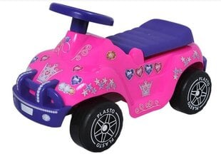 Tõukeauto Plasto, roosa hind ja info | Beebide mänguasjad | hansapost.ee