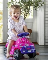 Машинка-толкалка Plasto, розовая цена и информация | Игрушки для малышей | hansapost.ee