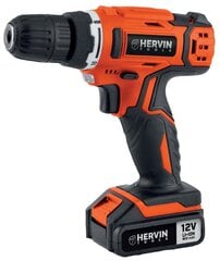 Аккумуляторная дрель Hervin Tools AGLi-12V-SB1 цена и информация | Дрели и шуруповёрты | hansapost.ee