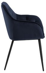 Обеденный стул Actona Brooke, синий цвет цена и информация | Стулья для кухни и столовой | hansapost.ee