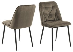 Набор из 2-х стульев Actona Brooke, бежевый цена и информация | Стулья для кухни и столовой | hansapost.ee