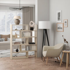 Eraldiseisev riiul ADRK Furniture Kardal, pruun hind ja info | Riiulid | hansapost.ee