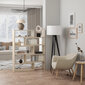 Eraldiseisev riiul ADRK Furniture Kardal, pruun цена и информация | Riiulid | hansapost.ee