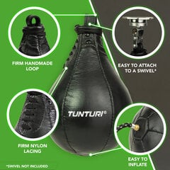 Боксерская груша Tunturi Speedball Leather, 17см цена и информация | Бокс | hansapost.ee