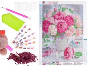 Набор мозаики для алмазной вышивки 5D Цветы цена и информация | Алмазная мозаика | hansapost.ee