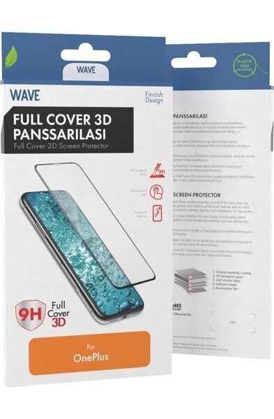 Wave Full Cover 3D Screen Protector цена и информация | Ekraani kaitseklaasid ja kaitsekiled | hansapost.ee