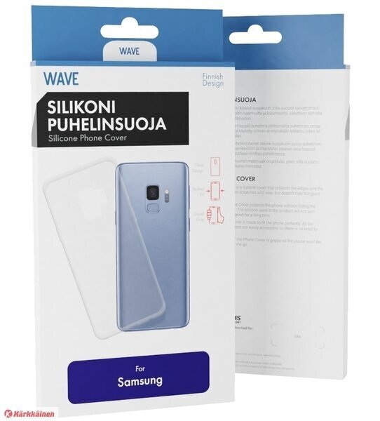 Wave Silicone Phone Cover hind ja info | Telefonide kaitsekaaned ja -ümbrised | hansapost.ee