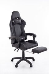 Игровой стул с подножкой Happy Game 7911, черный цена и информация | Офисные кресла | hansapost.ee