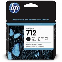 HP 712 80-ml Black Designjet Ink hind ja info | Tindiprinteri kassetid | hansapost.ee