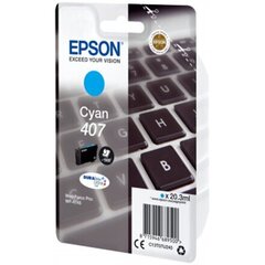 Originaalne Tindikassett Epson 407 Tsüaan hind ja info | Tindiprinteri kassetid | hansapost.ee