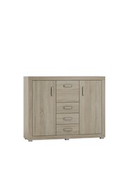 Комод ADRK Furniture Bahar, 138x40x109 см, коричневый цвет цена и информация | Комоды | hansapost.ee