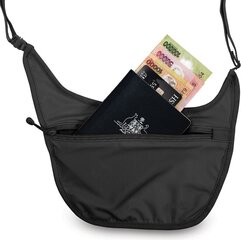 Reisi rahakott Pacsafe Coversafe S80, must цена и информация | Рюкзаки и сумки | hansapost.ee
