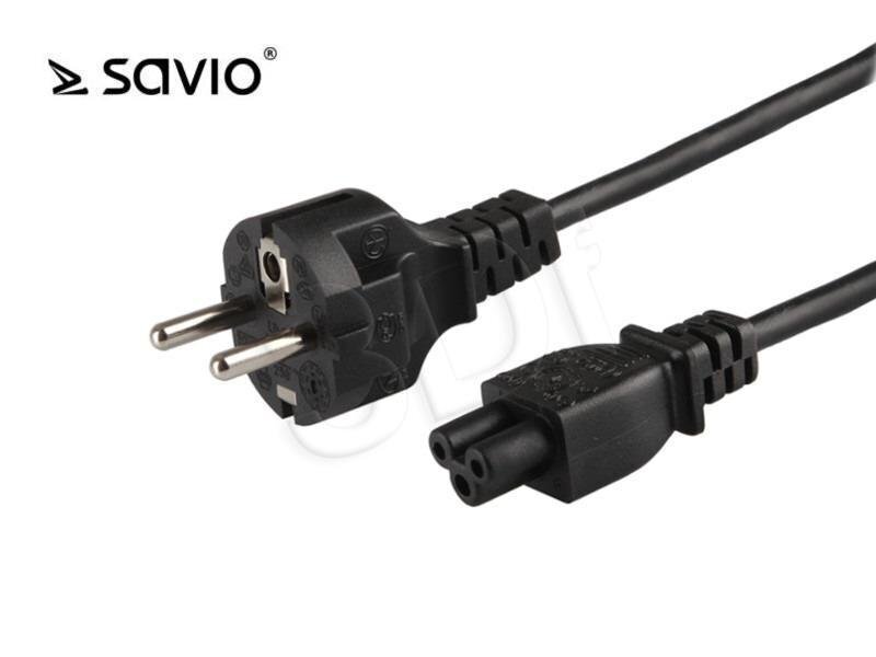 Savio CL-67, IEC C5/CEF, 1.2 m hind ja info | Juhtmed ja kaablid | hansapost.ee