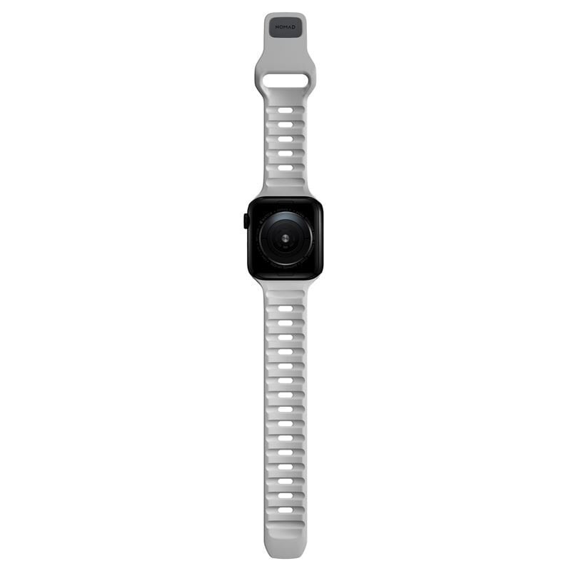 Käevõru Nomad Sport Rihm M/L, lunar gray - Apple Watch Ultra, Series 8, 7 (45mm) - Apple Watch Ultra, Series 8, 7, 6, SE (44mm) цена и информация | Nutikellade aksessuaarid ja tarvikud | hansapost.ee