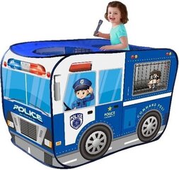 Techwo pop-up telk Police Car цена и информация | Детские домики | hansapost.ee