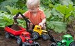 Suur traktor kopaga Plasto, 60 cm цена и информация | Mänguasjad poistele | hansapost.ee
