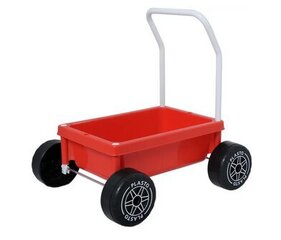 Машинка-толкалка Plasto, 48 см, красная цена и информация | Игрушки для малышей | hansapost.ee