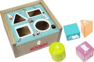 Puidust klotsid kastiga Moomin Wooden Sorting Box hind ja info | Moomin Väike köögitehnika | hansapost.ee