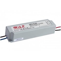 72W LED toiteallikas GLP 24V, IP67 price and information | Toiteallikad ja toiteplokid | hansapost.ee