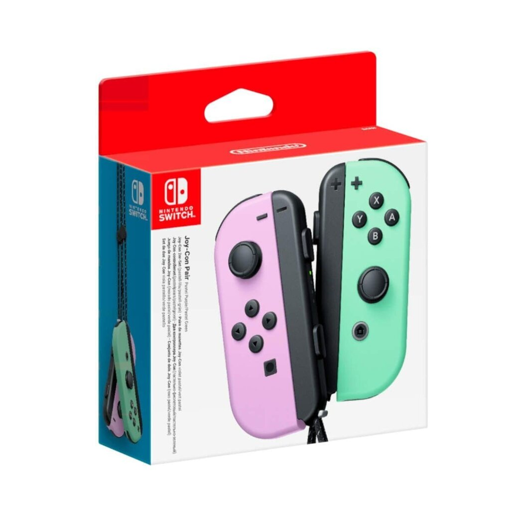 Joy-Con Pair Pastel Purple/Pastel Green (Nintendo Switch) hind ja info | Mängupuldid | hansapost.ee