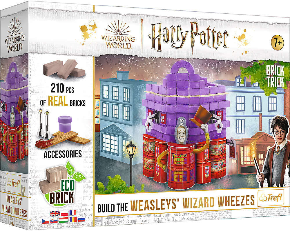 Konstruktor telliskivi Weasley pood Harry Potter, Trefl hind ja info | Klotsid ja konstruktorid | hansapost.ee