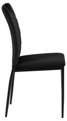 Комплект из 4-х стульев Actona Dia, черный цена и информация | Стулья для кухни и столовой | hansapost.ee