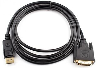 DisplayPort на DVI Кабель 3м / DVI-D (Dual Link) цена и информация | Кабели и провода | hansapost.ee