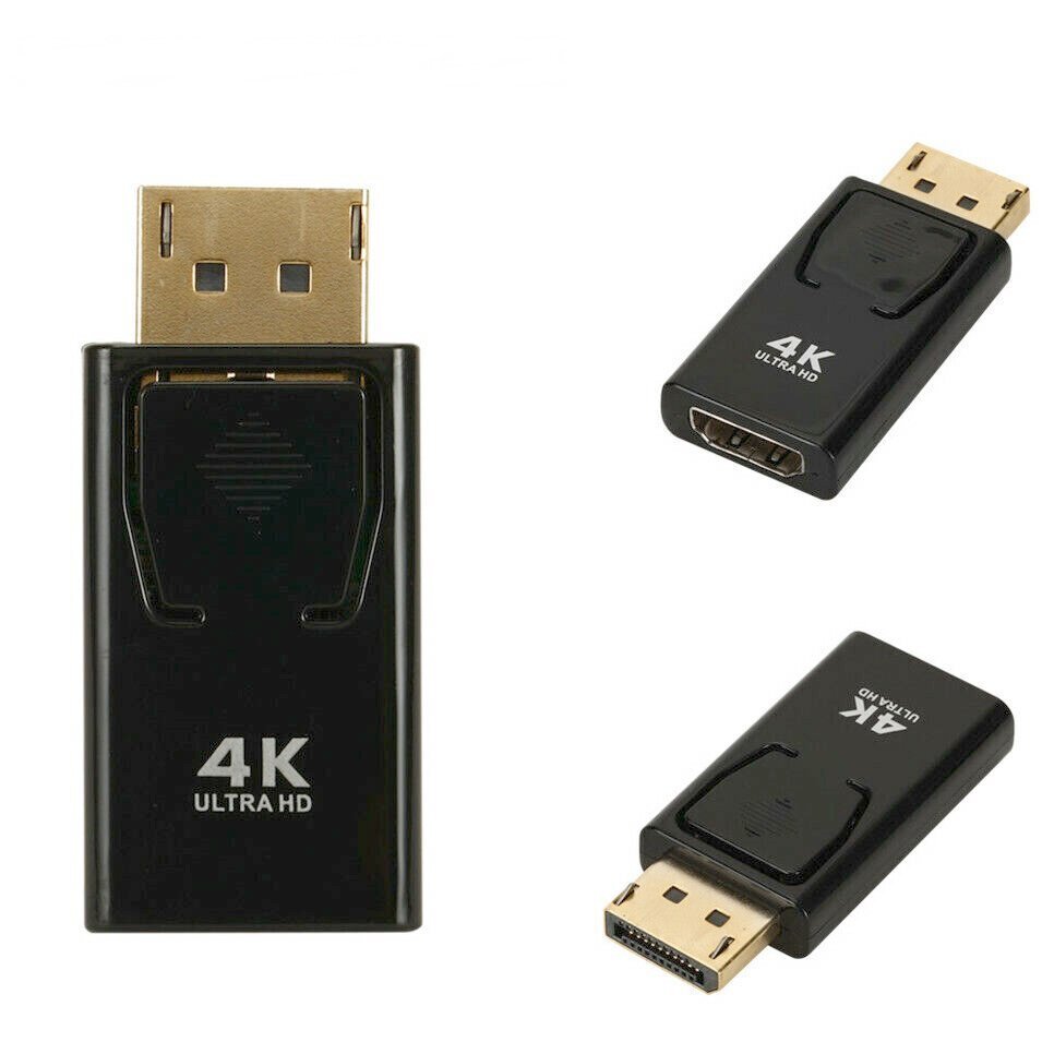 Adapter DisplayPort to HDMI 4K@60Hz цена и информация | USB adapterid ja jagajad | hansapost.ee