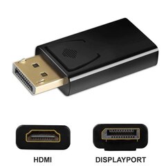 DisplayPort to HDMI Adapter 1080p@60Hz цена и информация | Адаптеры и USB-hub | hansapost.ee