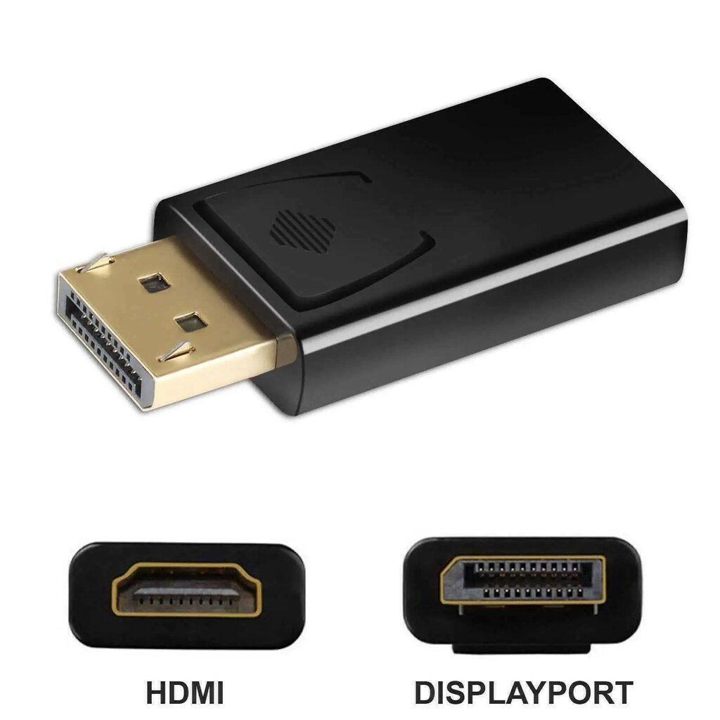 Adapter DisplayPort to HDMI 1080p@60Hz цена и информация | USB adapterid ja jagajad | hansapost.ee