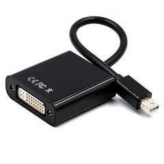 miniDP to DVI Adapter 2K@60Hz / 24+5 PIN цена и информация | Адаптеры, USB-разветвители | hansapost.ee