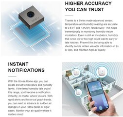 Govee H5179 Smart Thermometer Bluetooth / Wi-Fi цена и информация |  Метеорологические станции, термометры | hansapost.ee