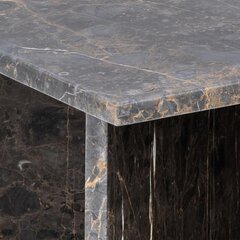 Журнальный столик Shaunika Marble, 90 x 90 см, коричневый цвет цена и информация | Bendt Мебель и домашний интерьер | hansapost.ee