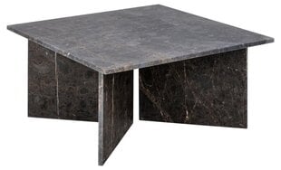 Журнальный столик Shaunika Marble, 90 x 90 см, коричневый цвет цена и информация | Bendt Мебель для гостиной | hansapost.ee