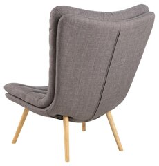 Кресло Actona Grafton, серый цвет цена и информация | Кресла | hansapost.ee
