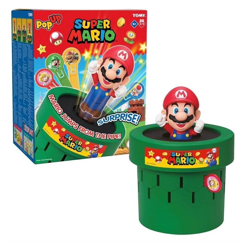 Lauamäng Tomy Europe Pop Up Super Mario, ENG hind ja info | Lauamängud ja mõistatused perele | hansapost.ee