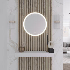 Зеркало Orandiu L, 60x60x4см цена и информация | Зеркала в ванную | hansapost.ee