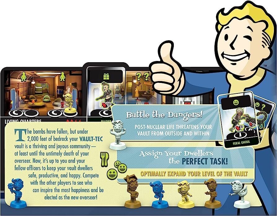 Lauamäng Fallout Shelter: The Board Game, ENG hind ja info | Lauamängud ja mõistatused perele | hansapost.ee