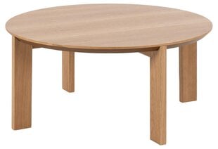Журнальный столик Hawthorn Oak, 90 см, коричневый цена и информация | Журнальные столики | hansapost.ee