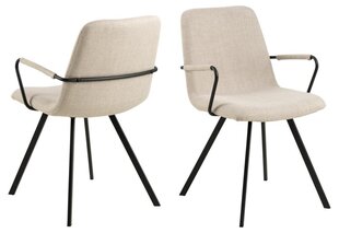 Комплект из 2-х стульев Actona Selina, бежевый цена и информация | Стулья для кухни и столовой | hansapost.ee